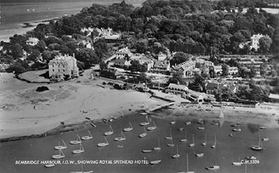 Arial view of Bembridge