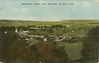 Brading from the Downs