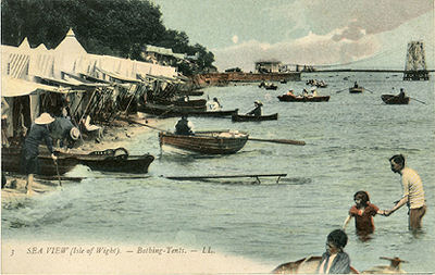 Seaview bathing tents